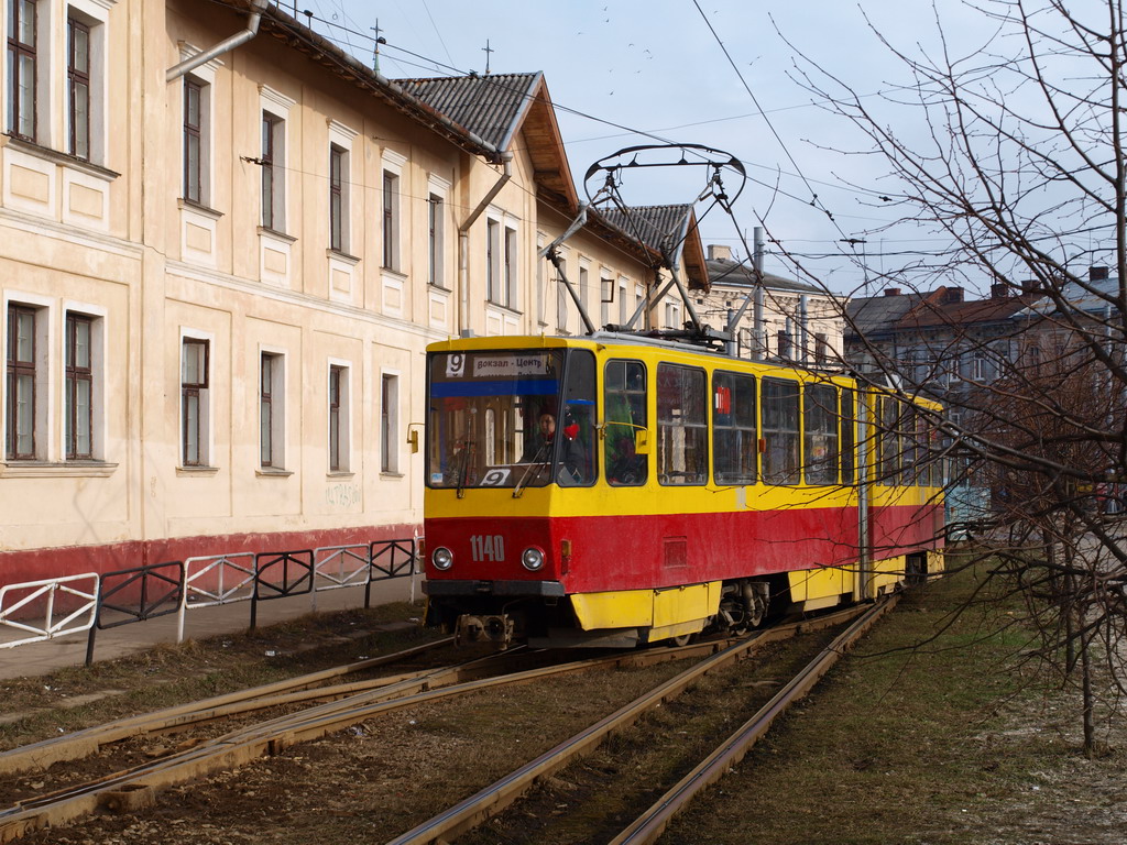 Львов, Tatra KT4SU № 1140