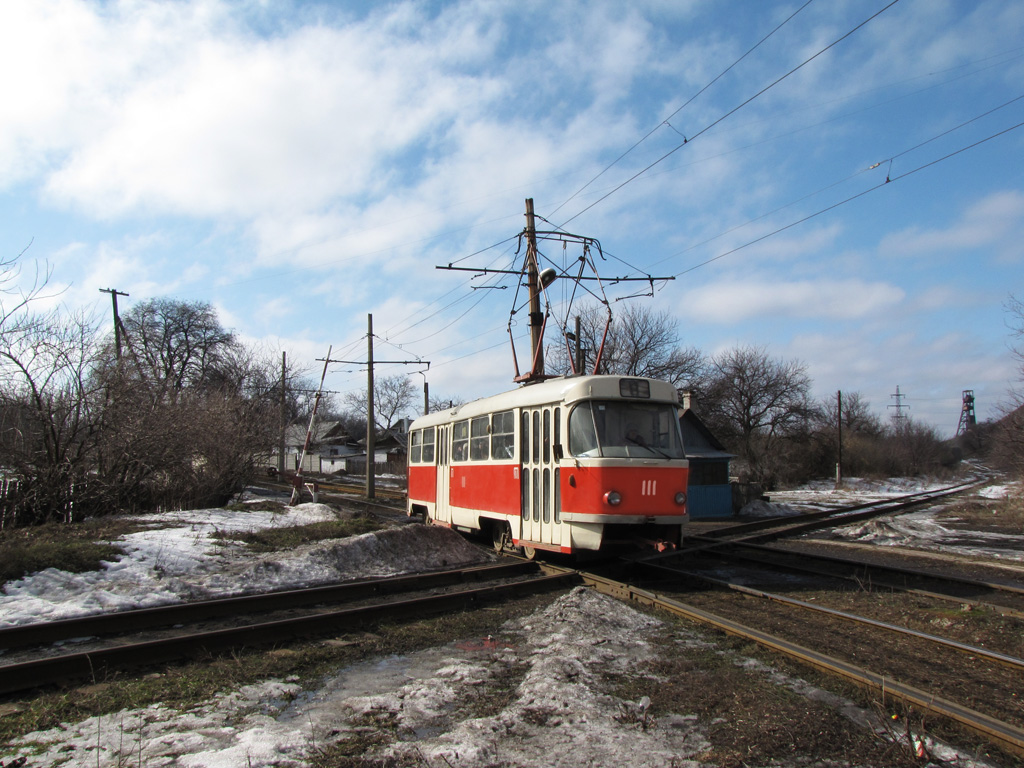 Донецк, Tatra T3SU № 111