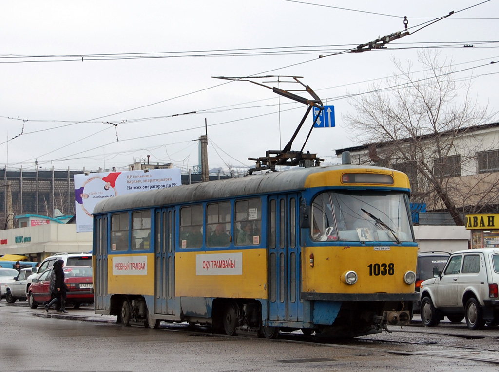Алматы, Tatra T4D № 1038