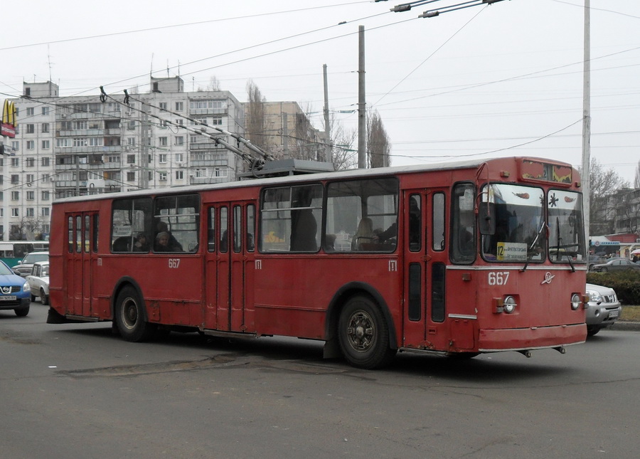 Одесса, ЗиУ-682В-012 [В0А] № 667