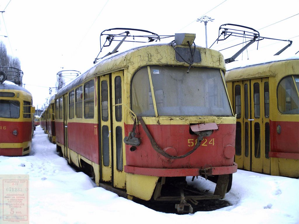 Киев, Tatra T3SU № 5824