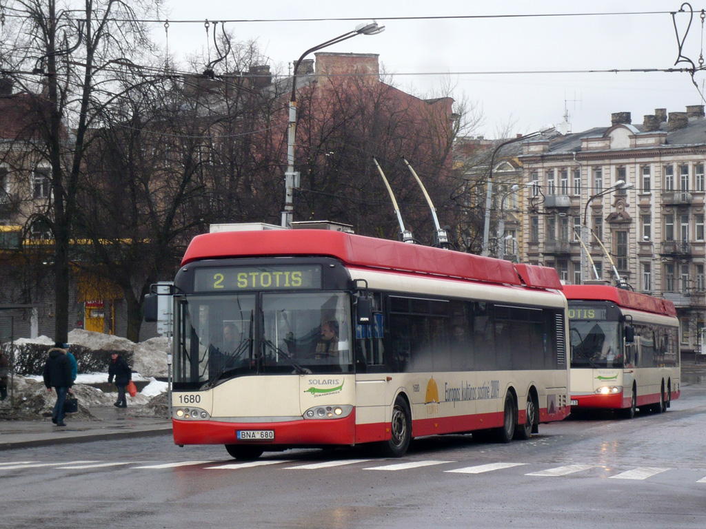 Vilnius, Solaris Trollino II 15 AC N°. 1680