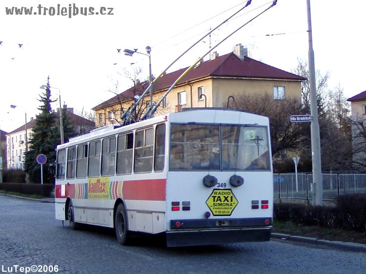 Пардубице, Škoda 14TrM № 349
