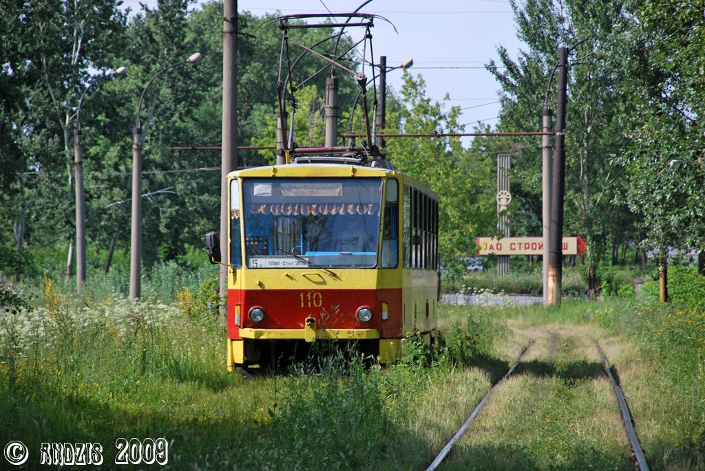 Lipetsk, Tatra T6B5SU N°. 110