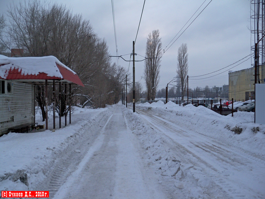 Saratovas — The effects of natural weather conditions at 23.02.2010