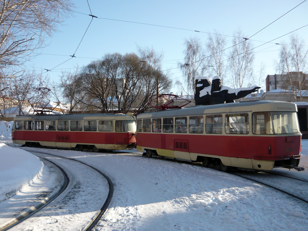 Екатеринбург, Tatra T3SU (двухдверная) № 644