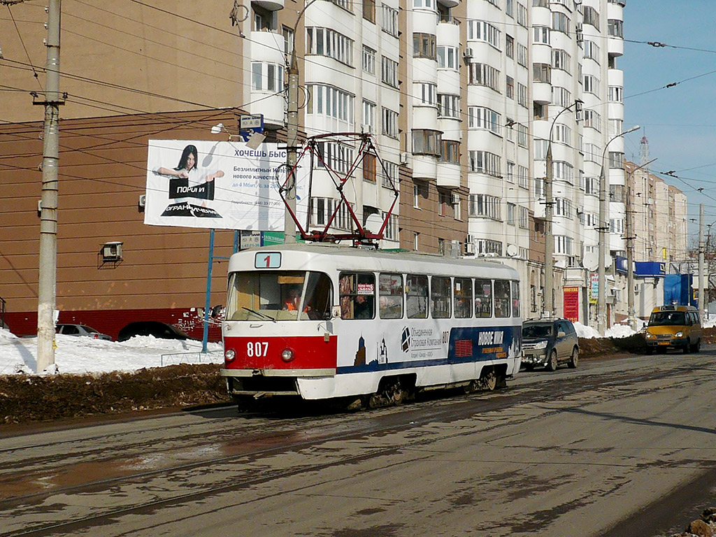 Самара, Tatra T3SU № 807