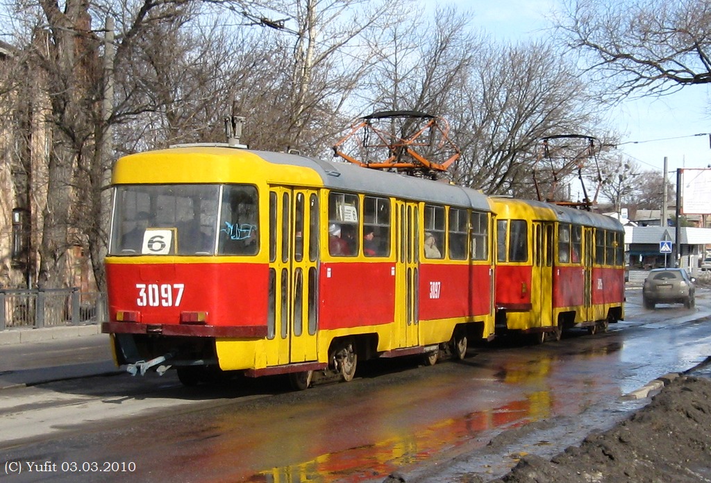 Харьков, Tatra T3SU № 3097