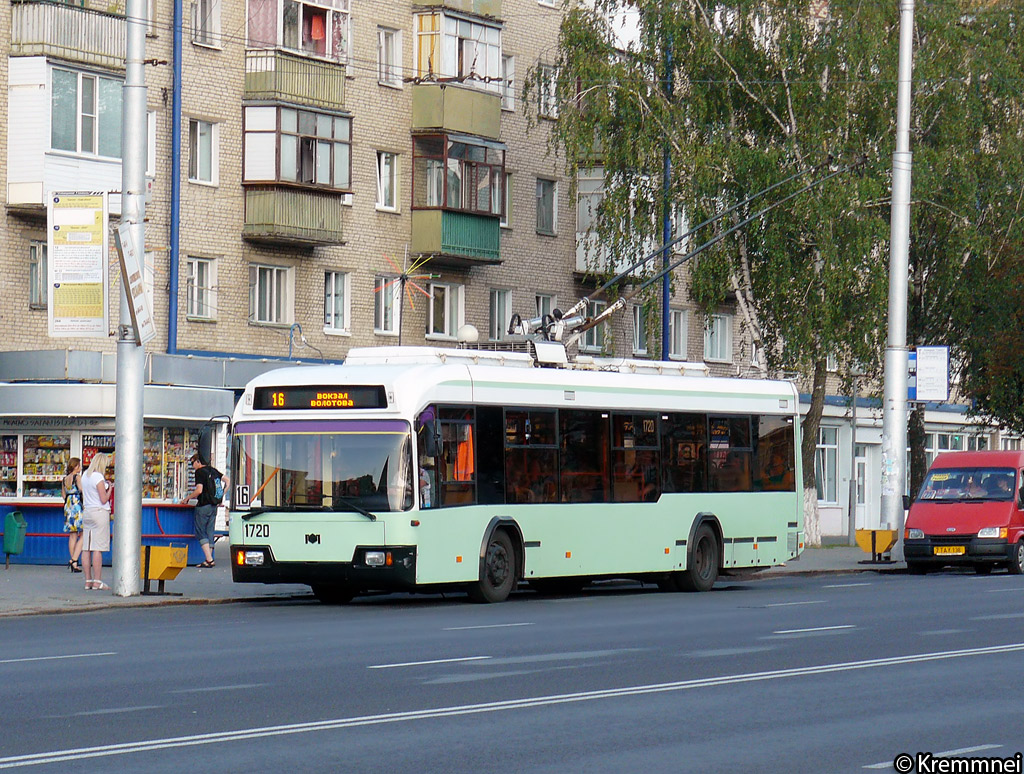 Гомель, БКМ 32102 № 1720 Гомель, БКМ 32102 № 1720