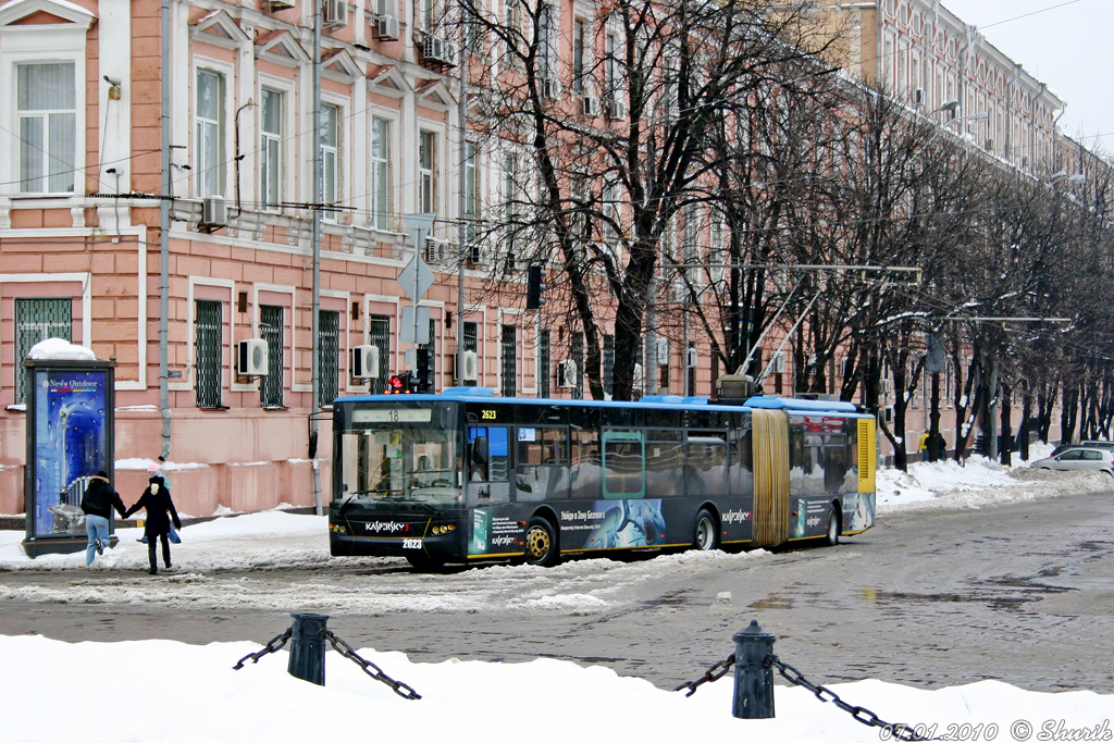 Киев, ЛАЗ E301D1 № 2623