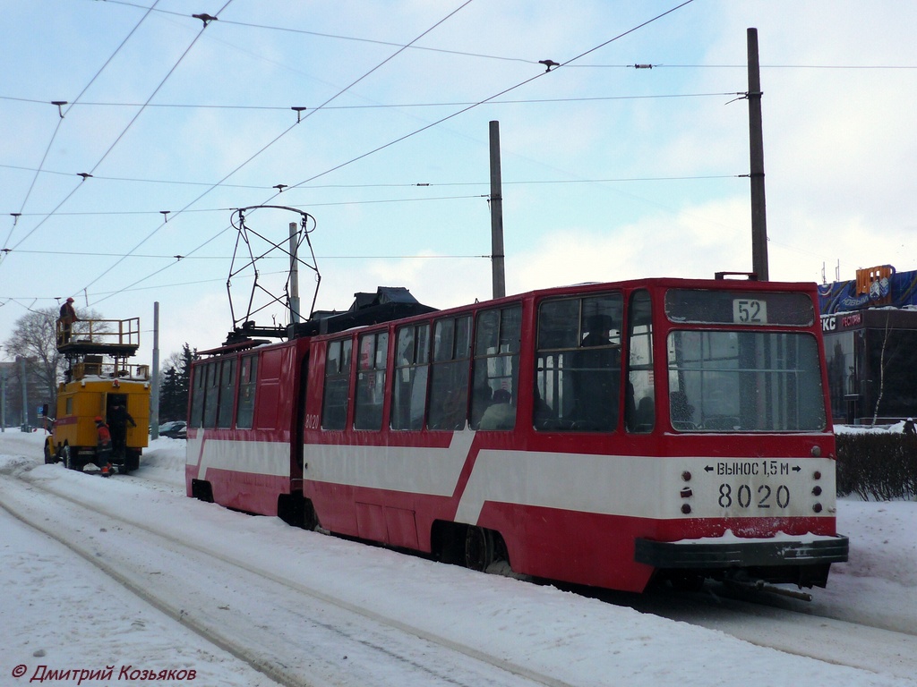 Saint-Petersburg, LVS-86K č. 8020 Saint-Petersburg, LVS-86K č. 8020