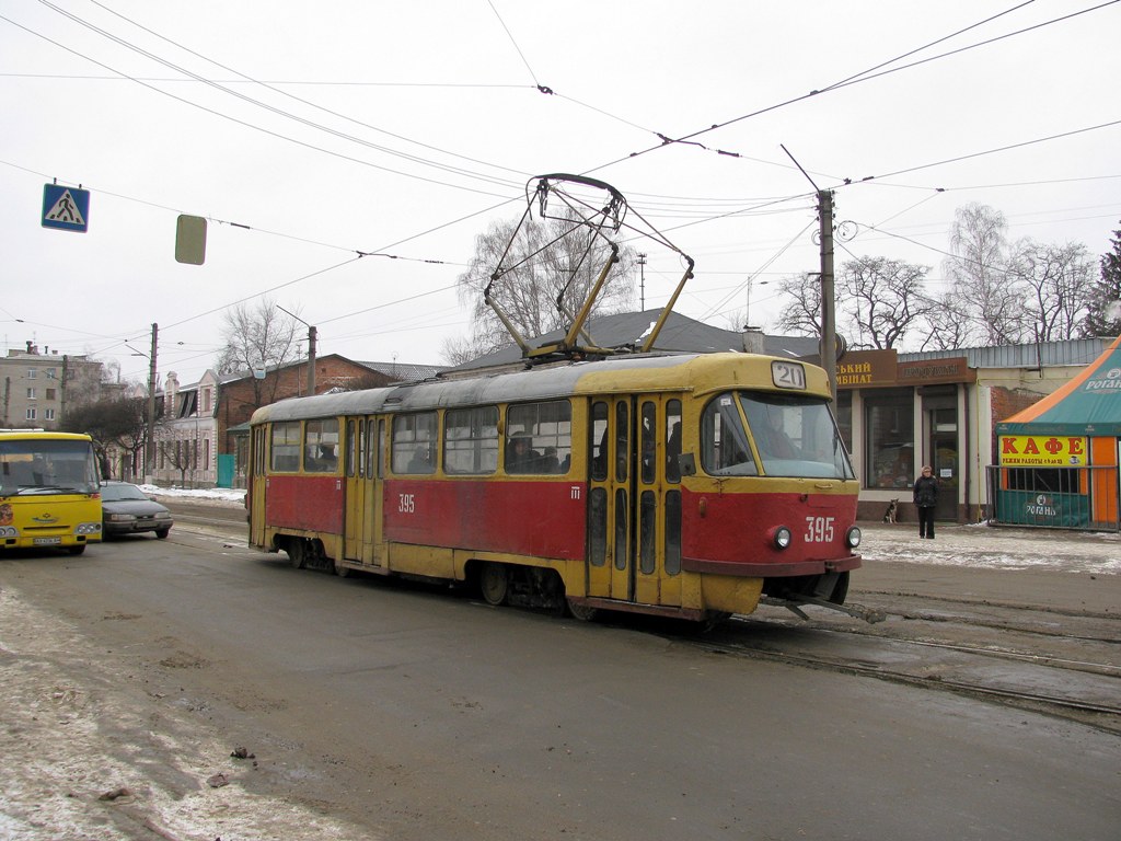 Харьков, Tatra T3SU № 395