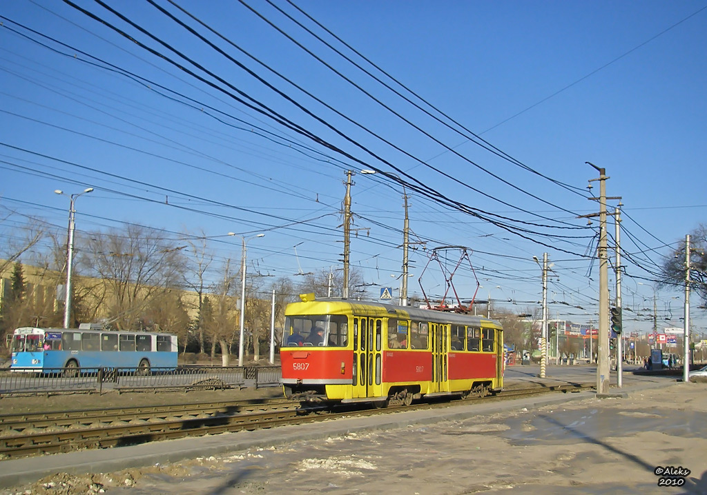 Волгоград, Tatra T3SU № 5807