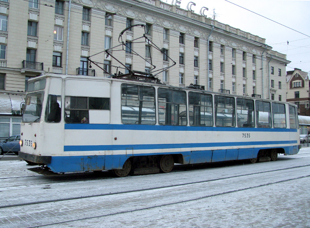 Санкт-Петербург, ЛМ-68М № 7535 Санкт-Петербург, ЛМ-68М № 7535