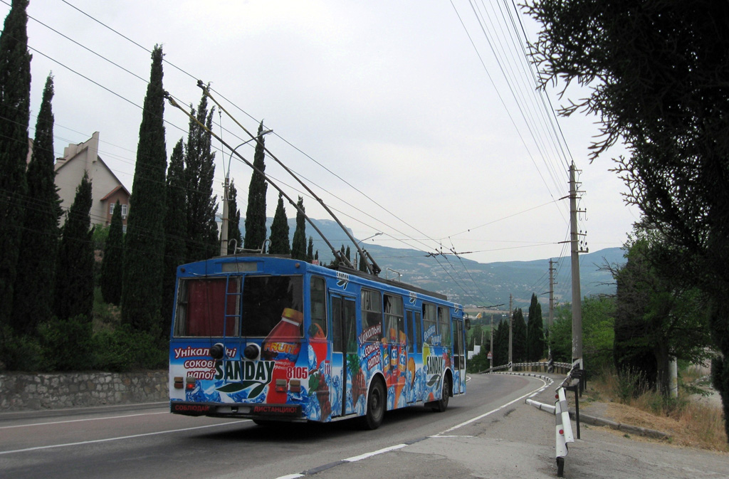 Troleibuzul din Crimeea, Škoda 14Tr89/6 Nr. 8105