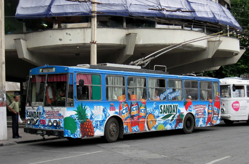 Крымский троллейбус, Škoda 14Tr89/6 № 8105