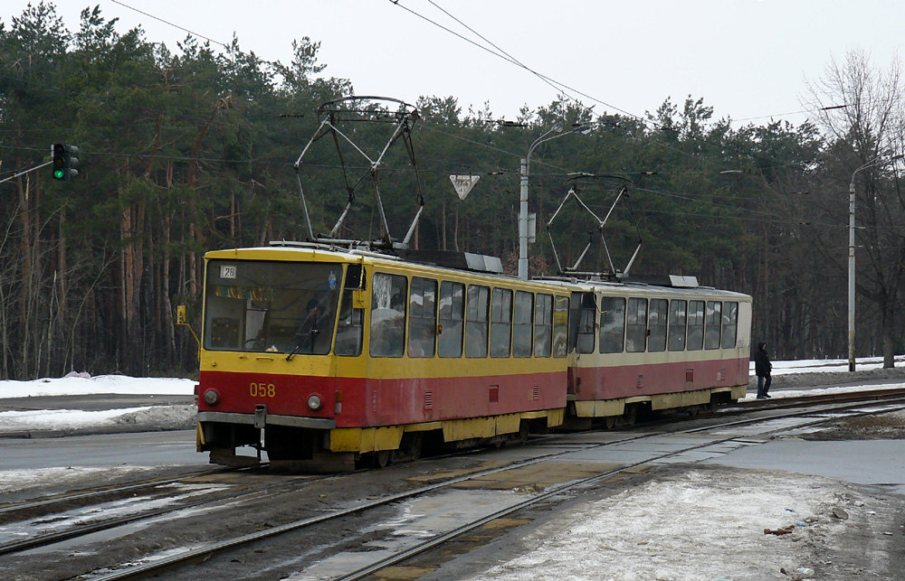 Киев, Tatra T6B5SU № 058
