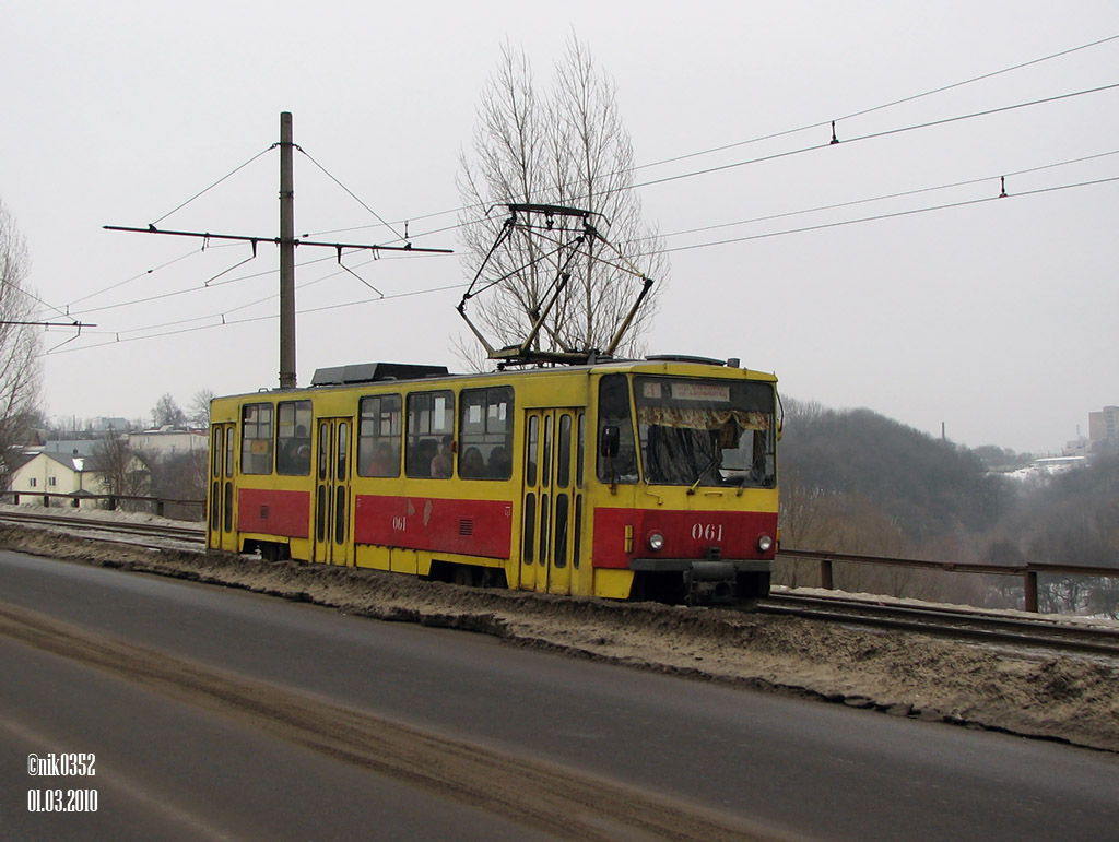 Курск, Tatra T6B5SU № 061