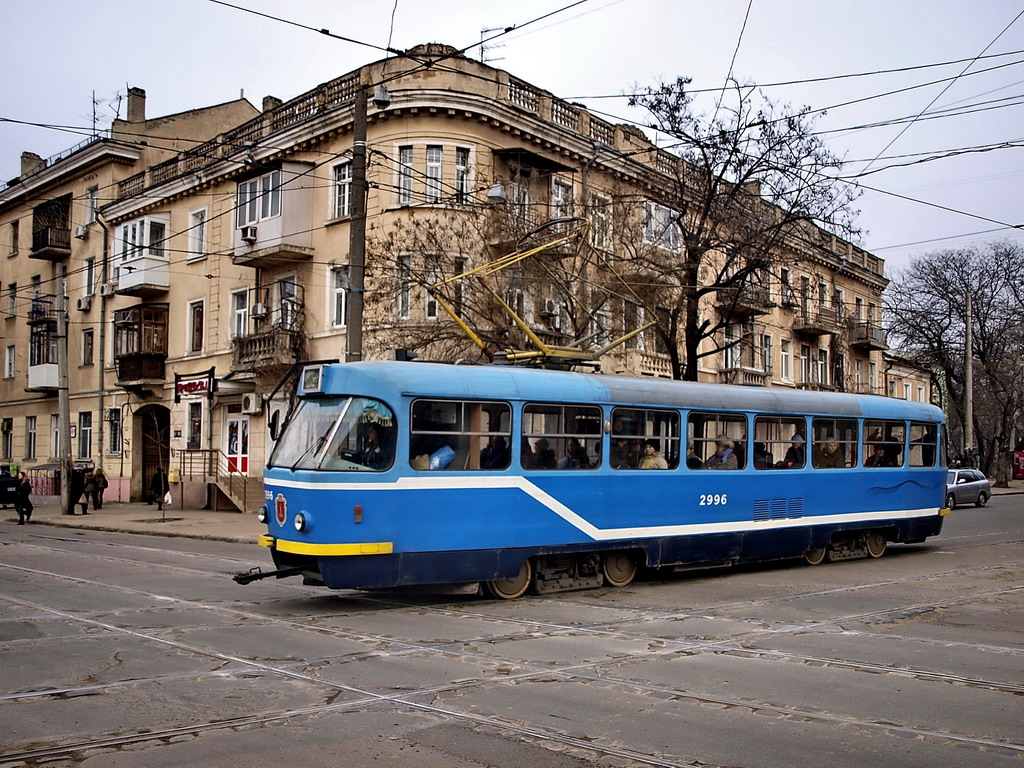 Одесса, Tatra T3R.P № 2996