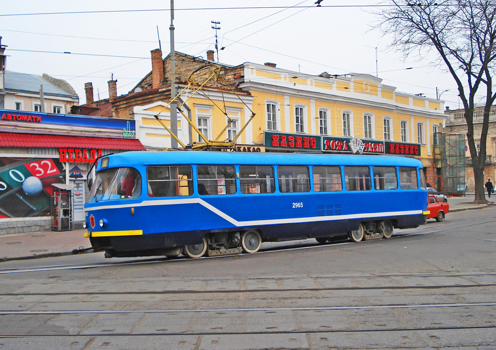 Одесса, Tatra T3R.P № 2965