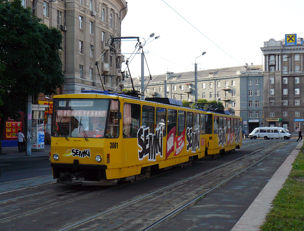 Dnipras, Tatra-Yug T6B5 № 3001