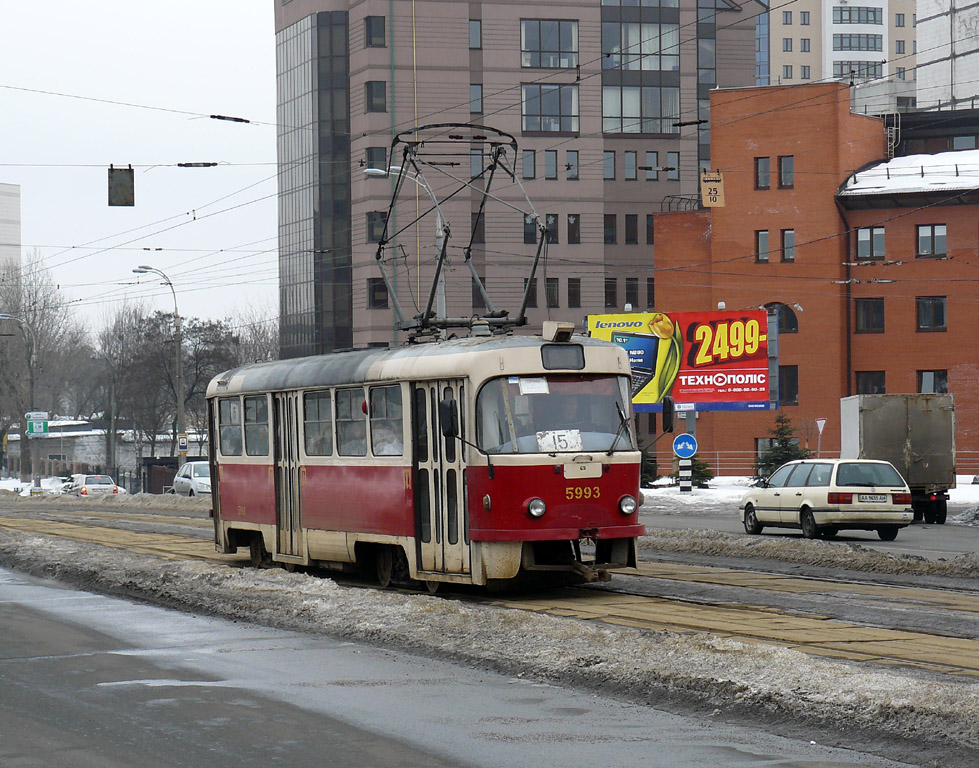 Киев, Tatra T3SU № 5993