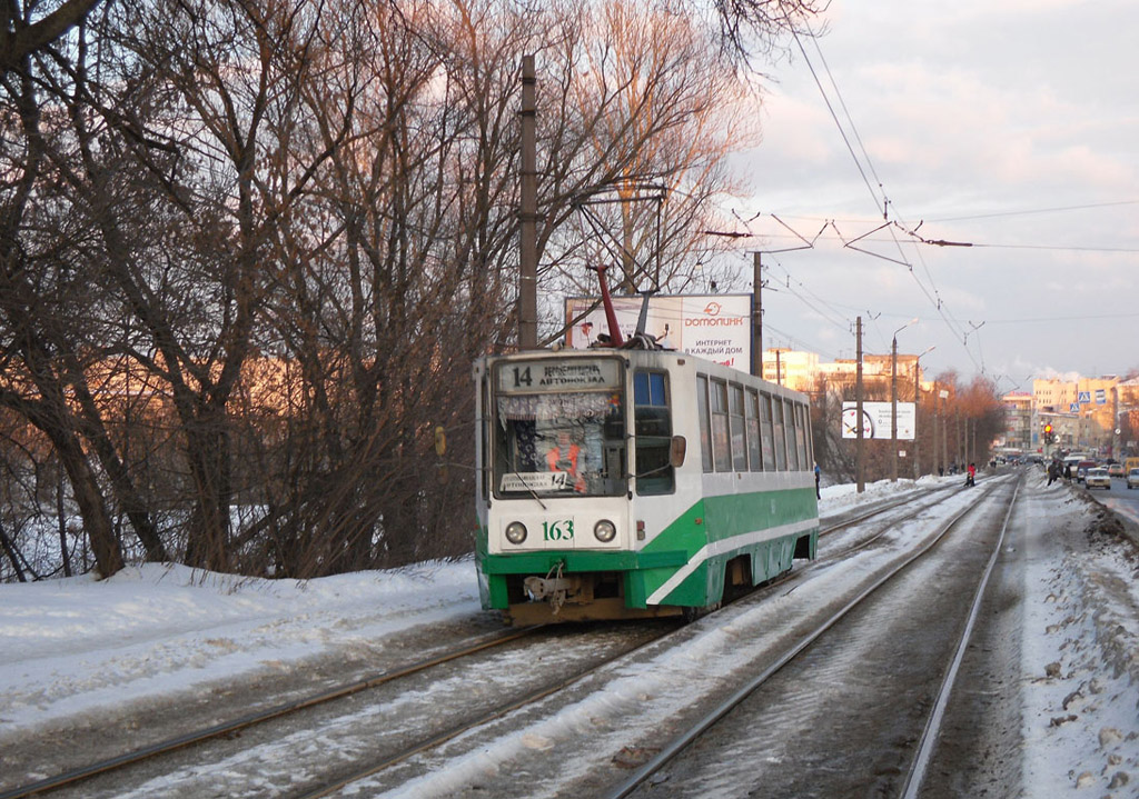 Тверь, 71-608К № 163; Тверь — Трамвайные линии: Центральный район