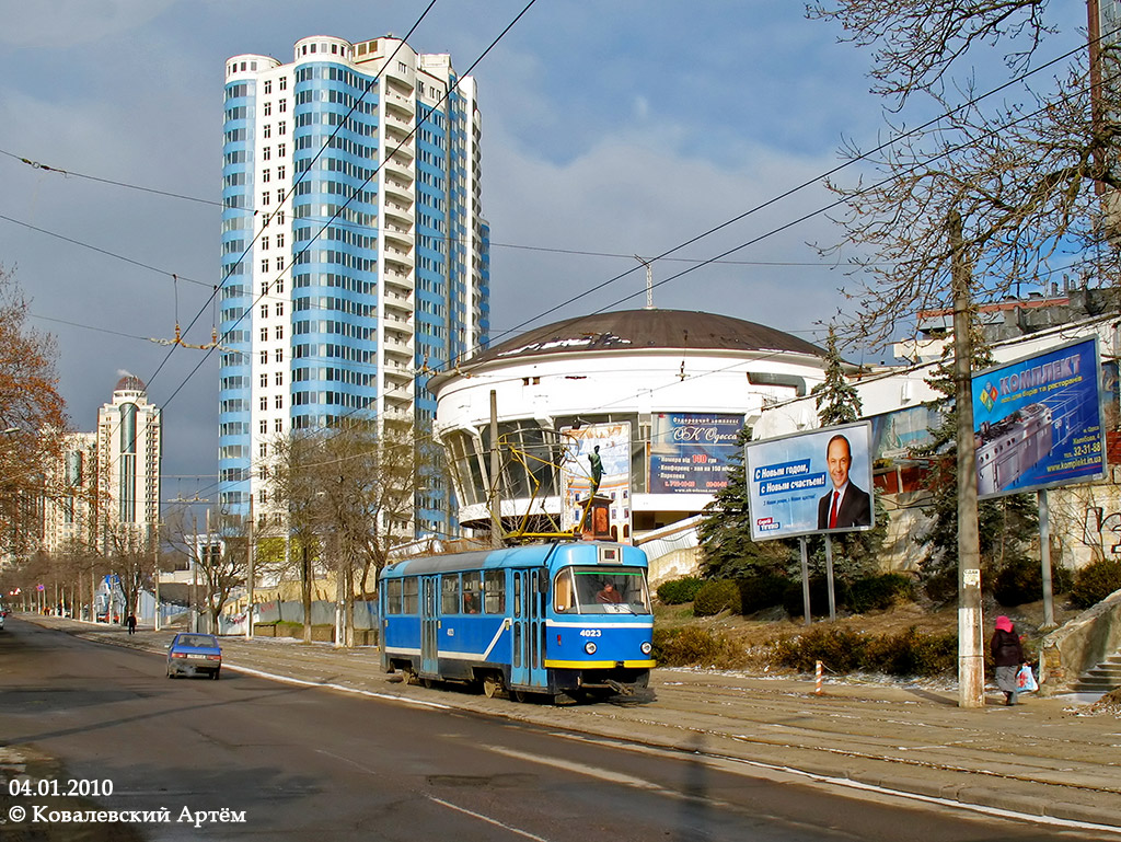 Одесса, Tatra T3R.P № 4023