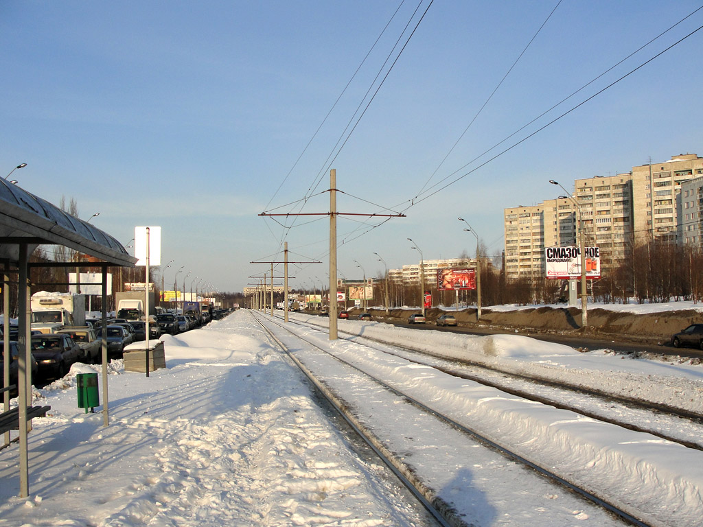 Kazaň — Big tram circle; Kazaň — ET Lines [4] — East
