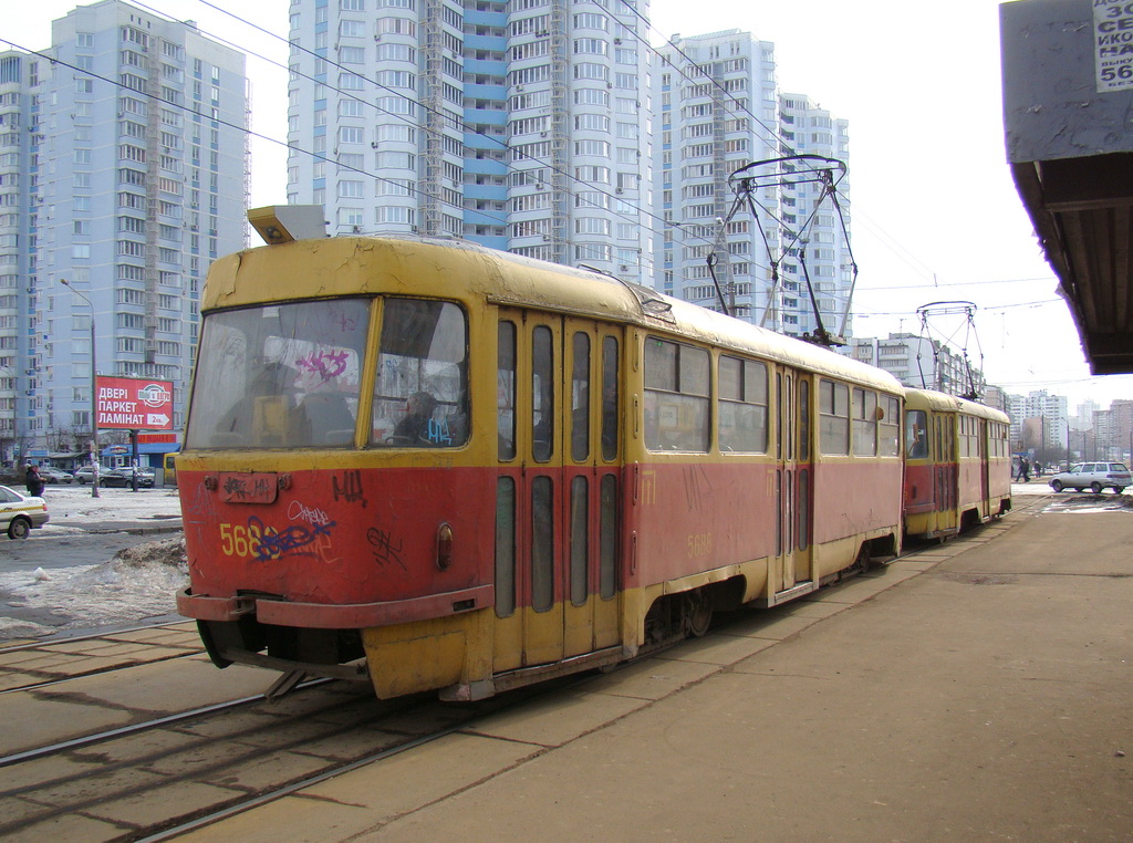 Киев, Tatra T3SU № 5688