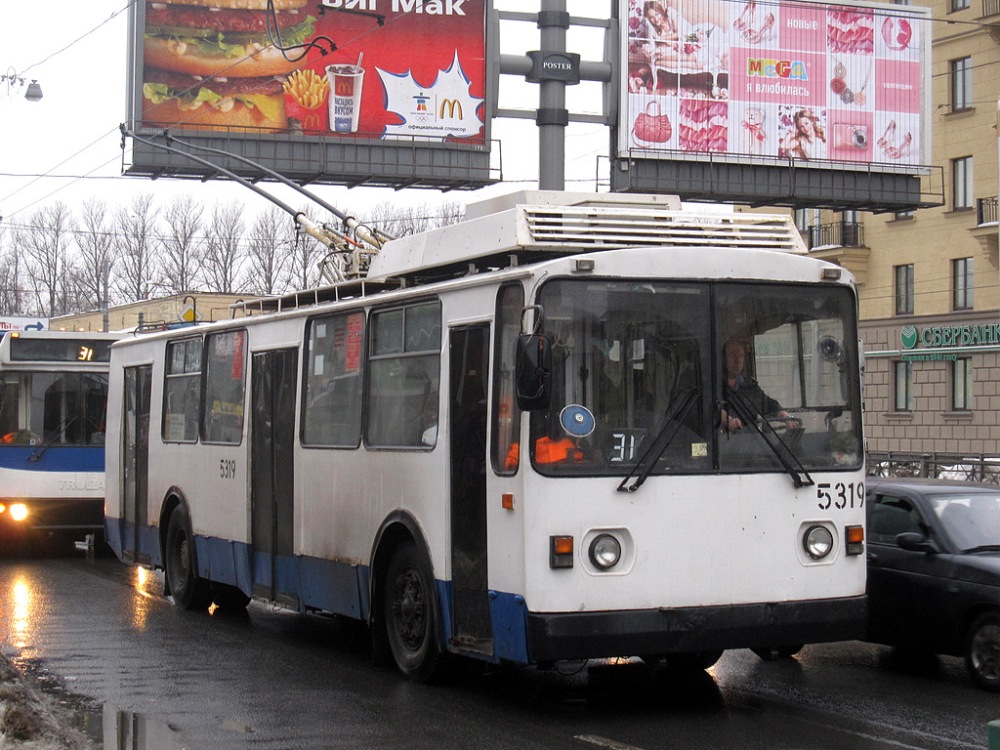 Санкт-Петербург, ВЗТМ-5284 № 5319