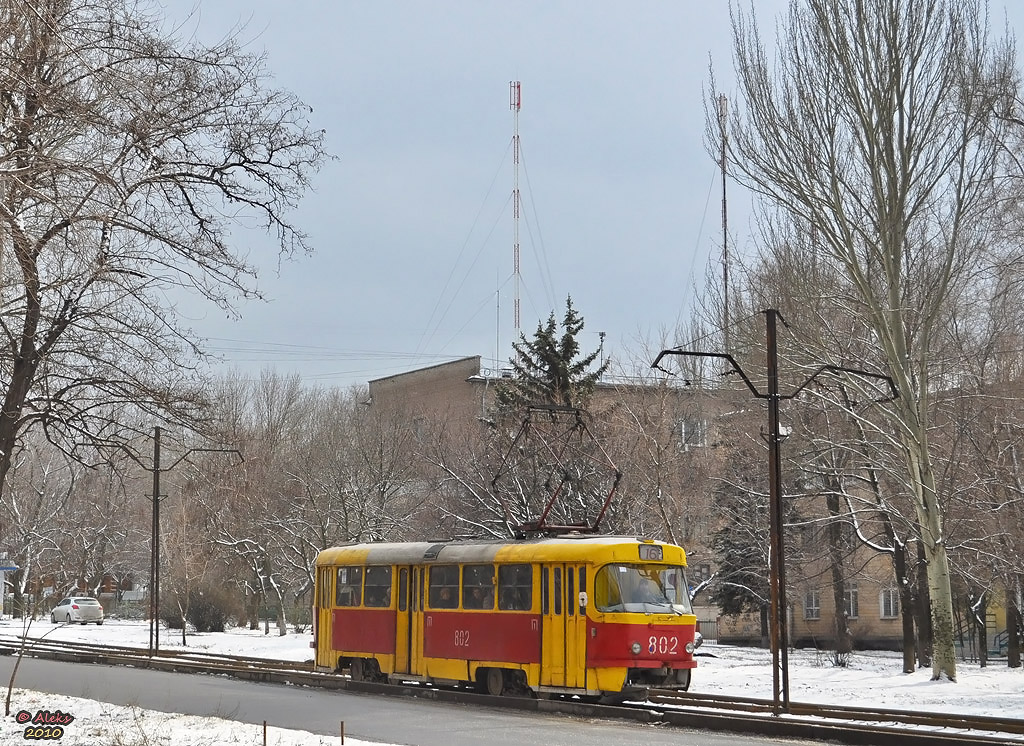 Запорожье, Tatra T3SU № 802