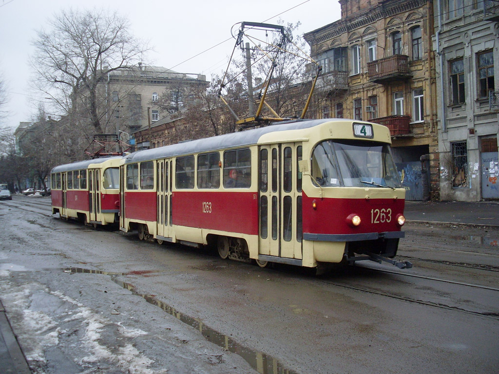 Днепр, Tatra T3SU № 1263