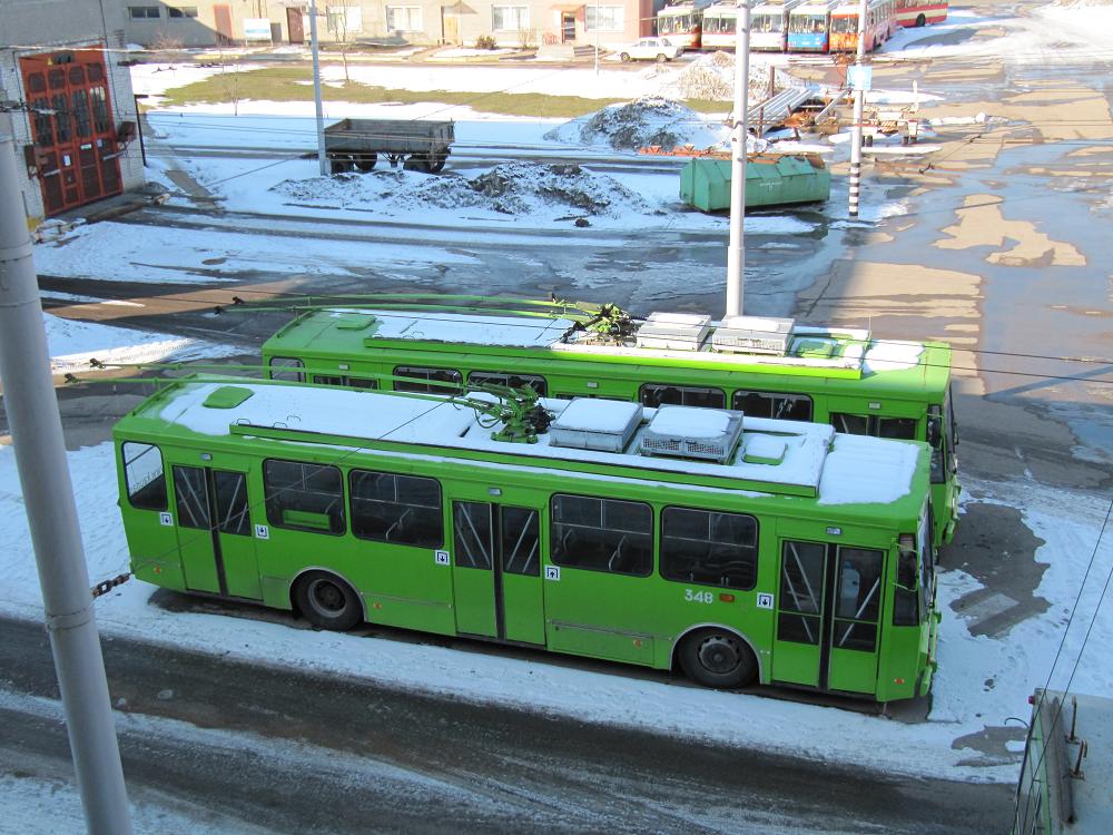 Каунас, Škoda 14Tr13/6 № 348