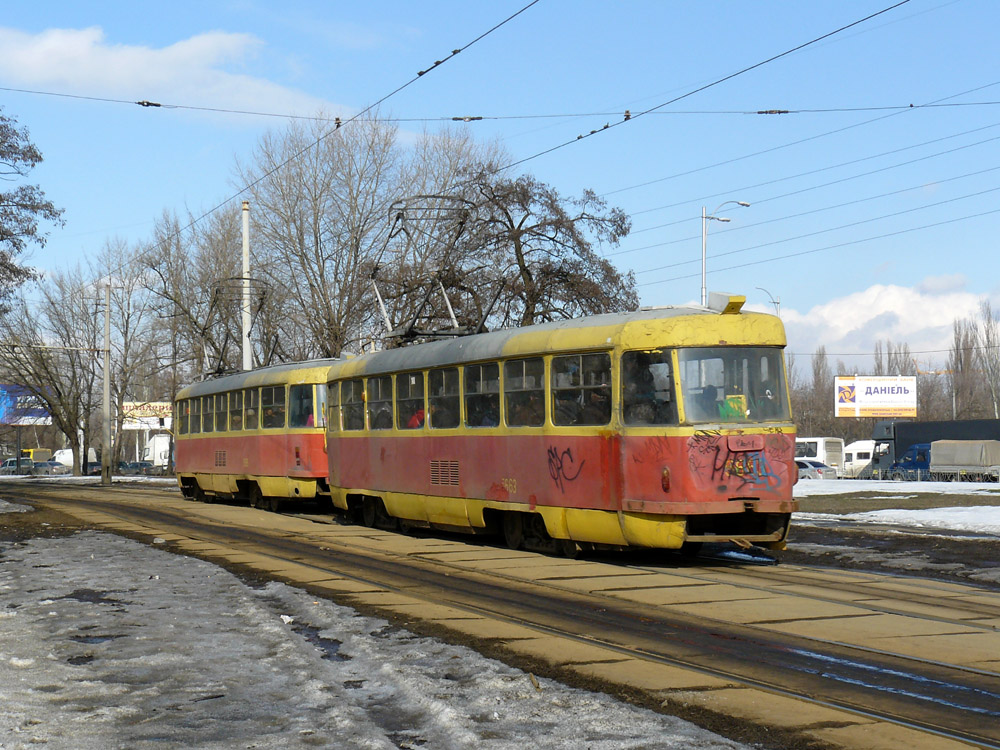Киев, Tatra T3SU № 5663