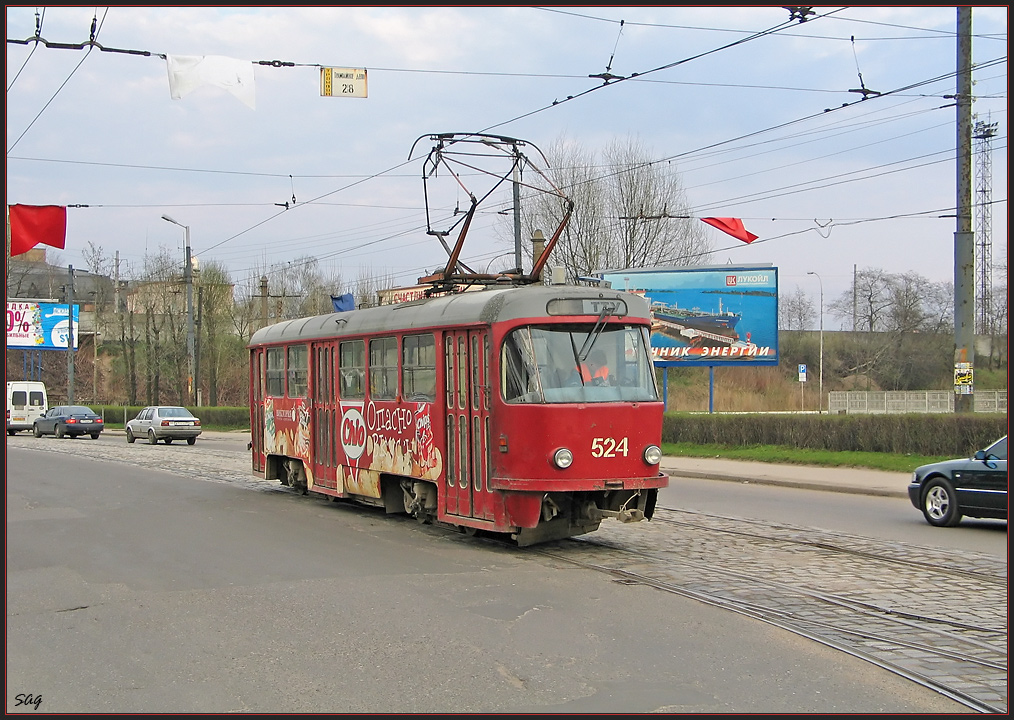 Kaliningrad, Tatra T4D Br. 524