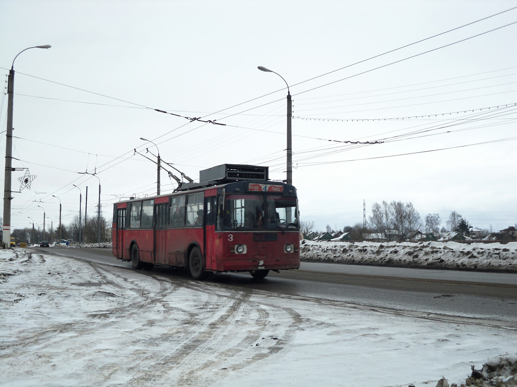 Tver, ZiU-682G10 № 3; Tver — Trolleybus lines: Proletarsky district