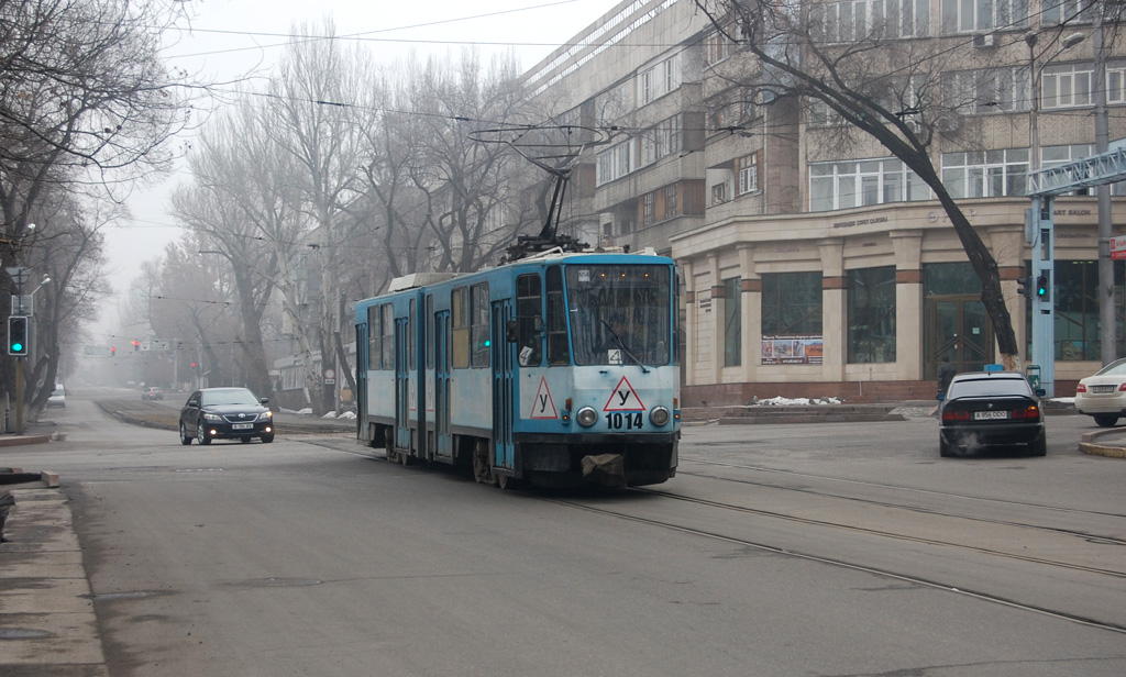 Алматы, Tatra KT4D № 1014