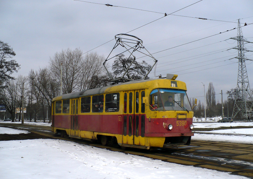 Киев, Tatra T3SU № 5390
