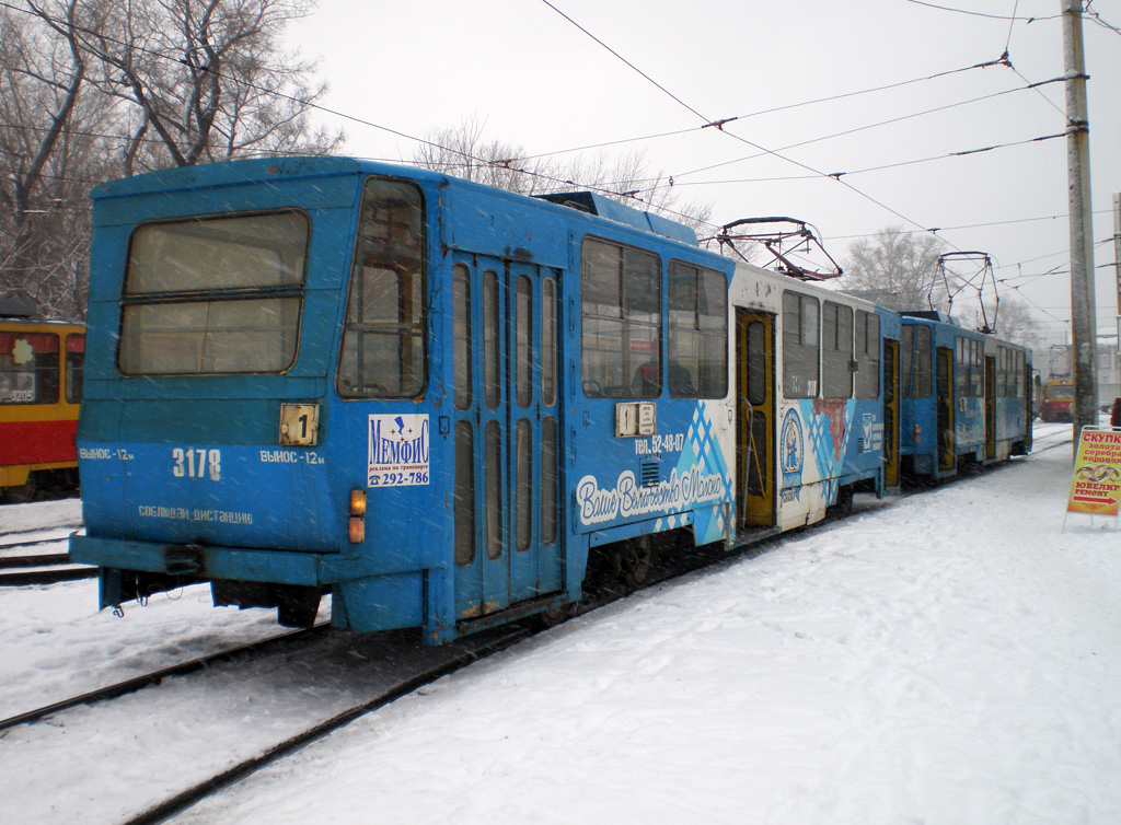 Барнаул, Tatra T6B5SU № 3178