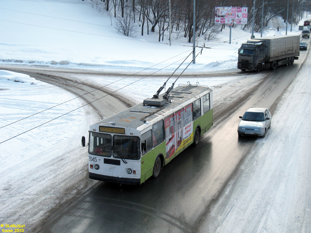 Казань, ЗиУ-682Г-018 [Г0Р] № 2045