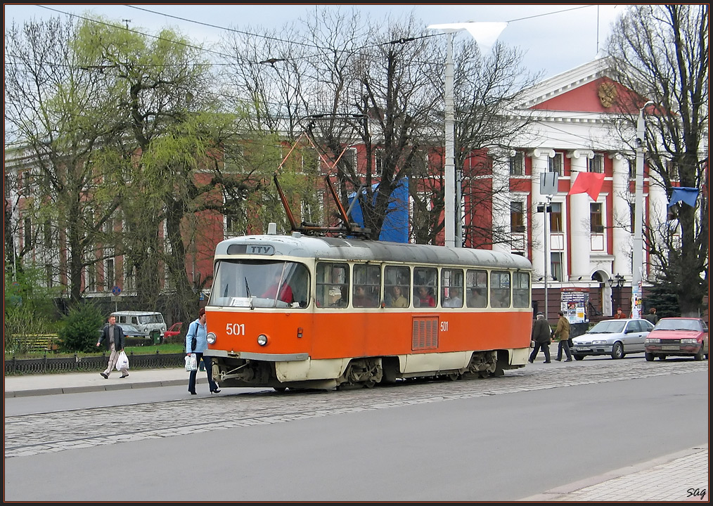 Калининград, Tatra T4D № 501