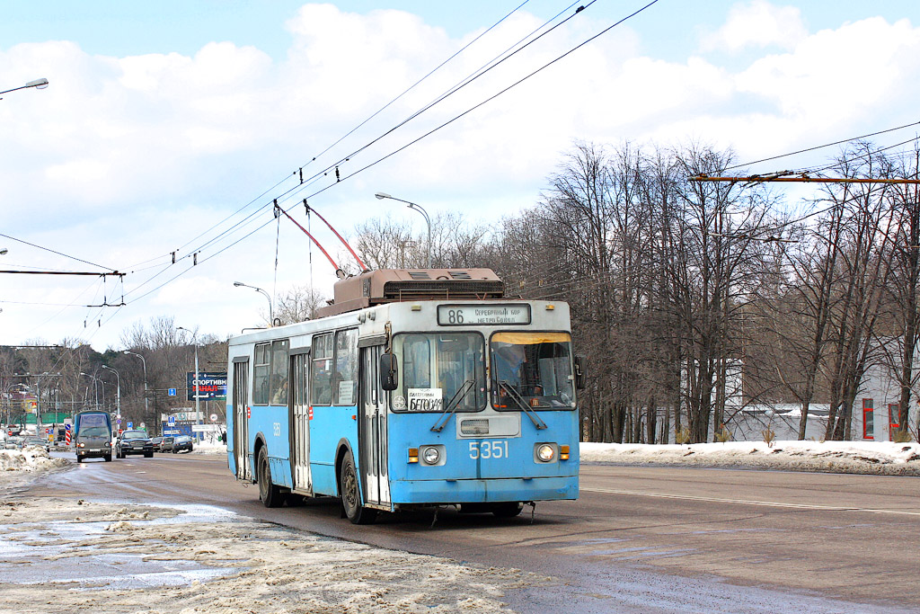 Москва, ЗиУ-682ГМ1 (с широкой передней дверью) № 5351