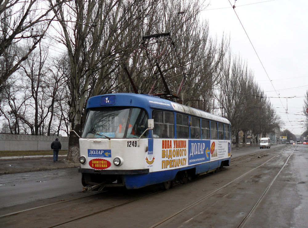 Днепр, Tatra T3SU № 1249