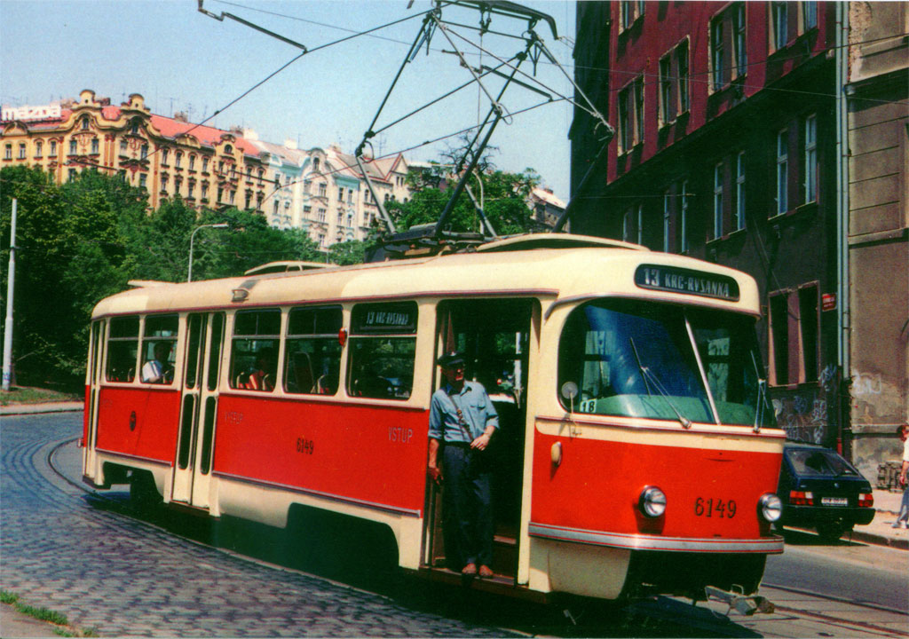 Прага, Tatra T3 № 6149