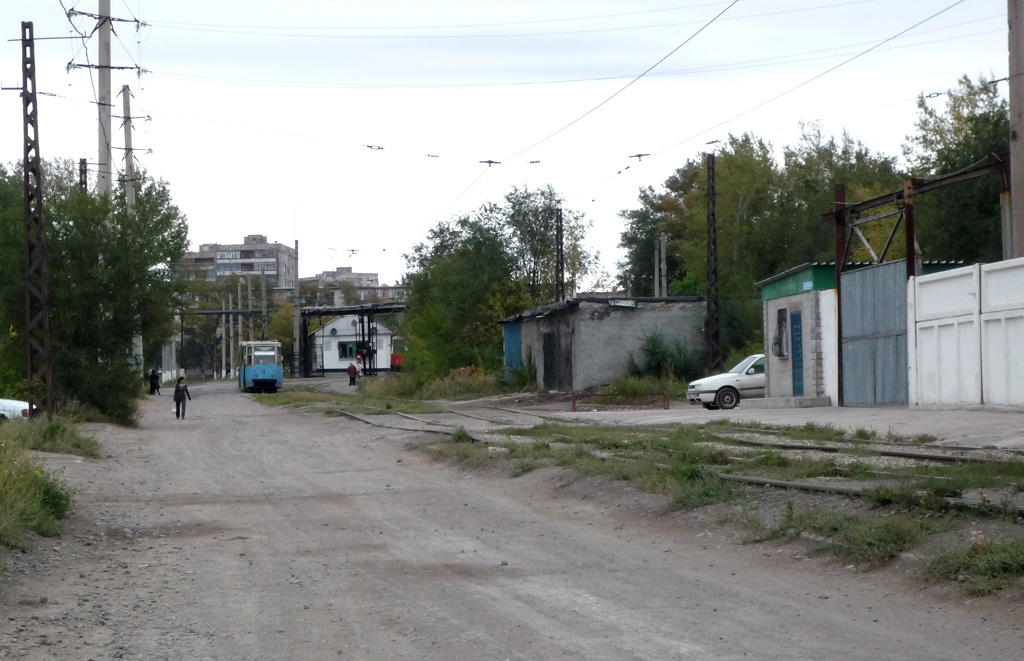 Темиртау — Трамвайные линии и инфраструктура