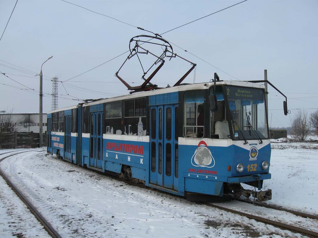 Винница, Tatra KT4SU № 152
