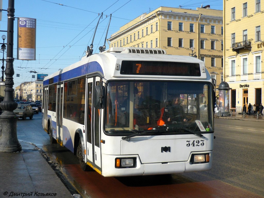 Санкт-Петербург, БКМ 321 № 3423
