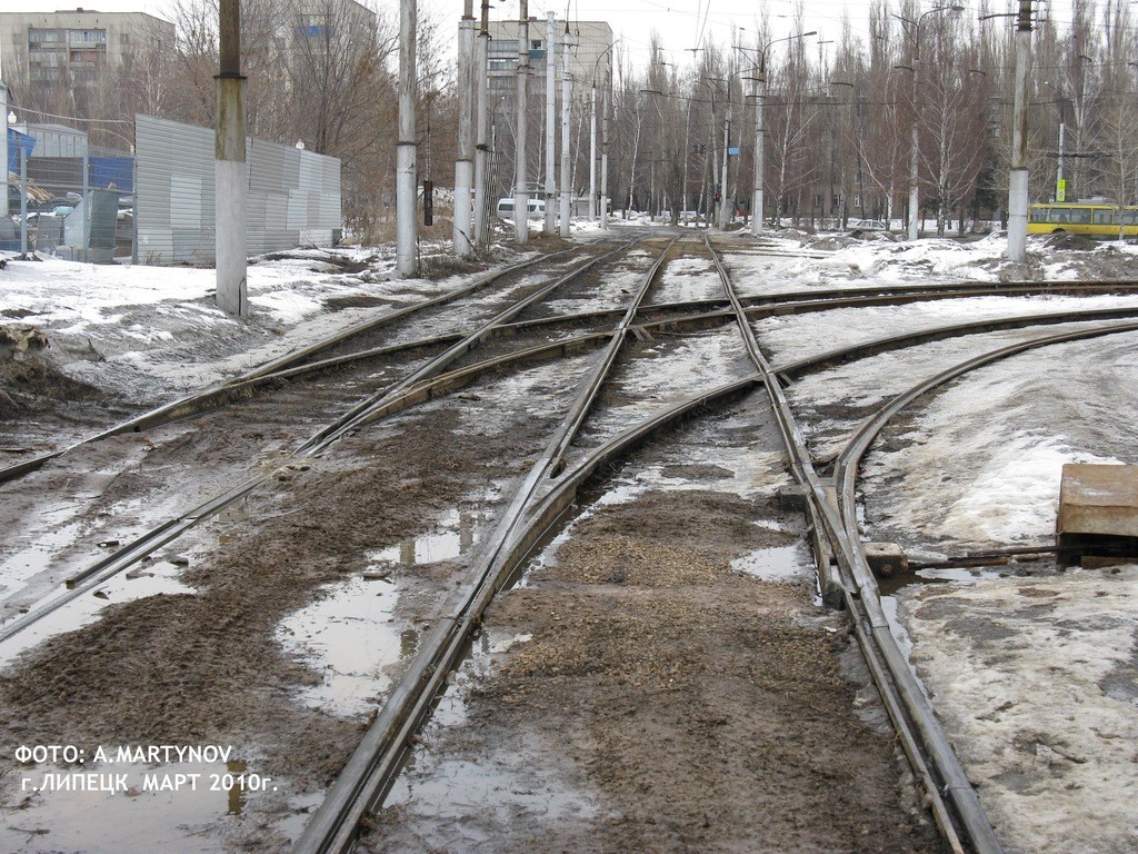 Липецк — Пути и инфраструктура