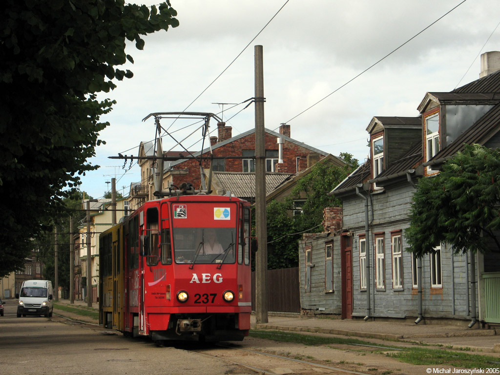 Лиепая, Tatra KT4D № 237